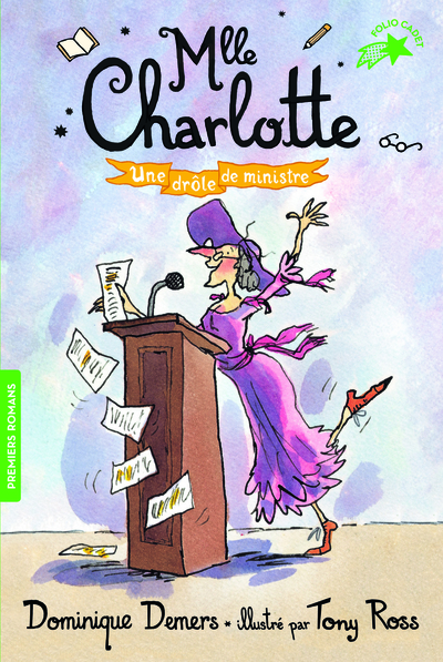 mlle charlotte une drôle de ministre