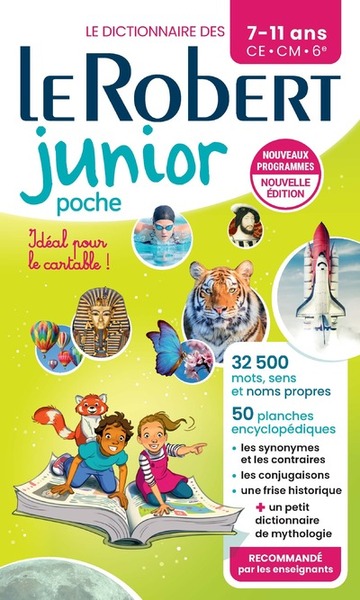 dictionnaire robert junior poche
