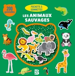 pochette gommettes - animaux sauvages
