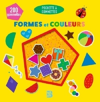 pochette gommettes - formes et couleurs