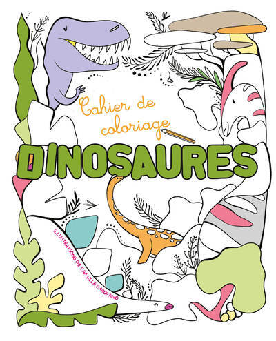 cahier de coloriage dinosaures