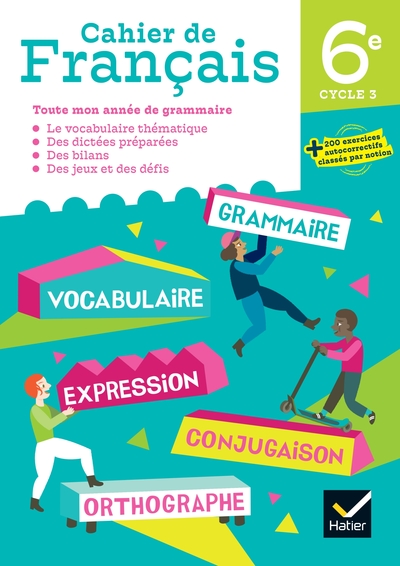 cahier français 6ème hatier