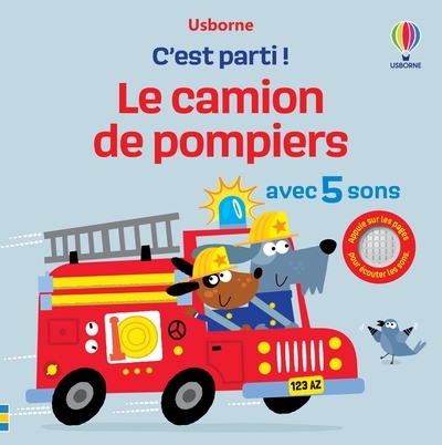 cest parti le camion de pompiers