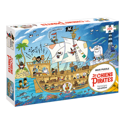 puzzle chiens pirates