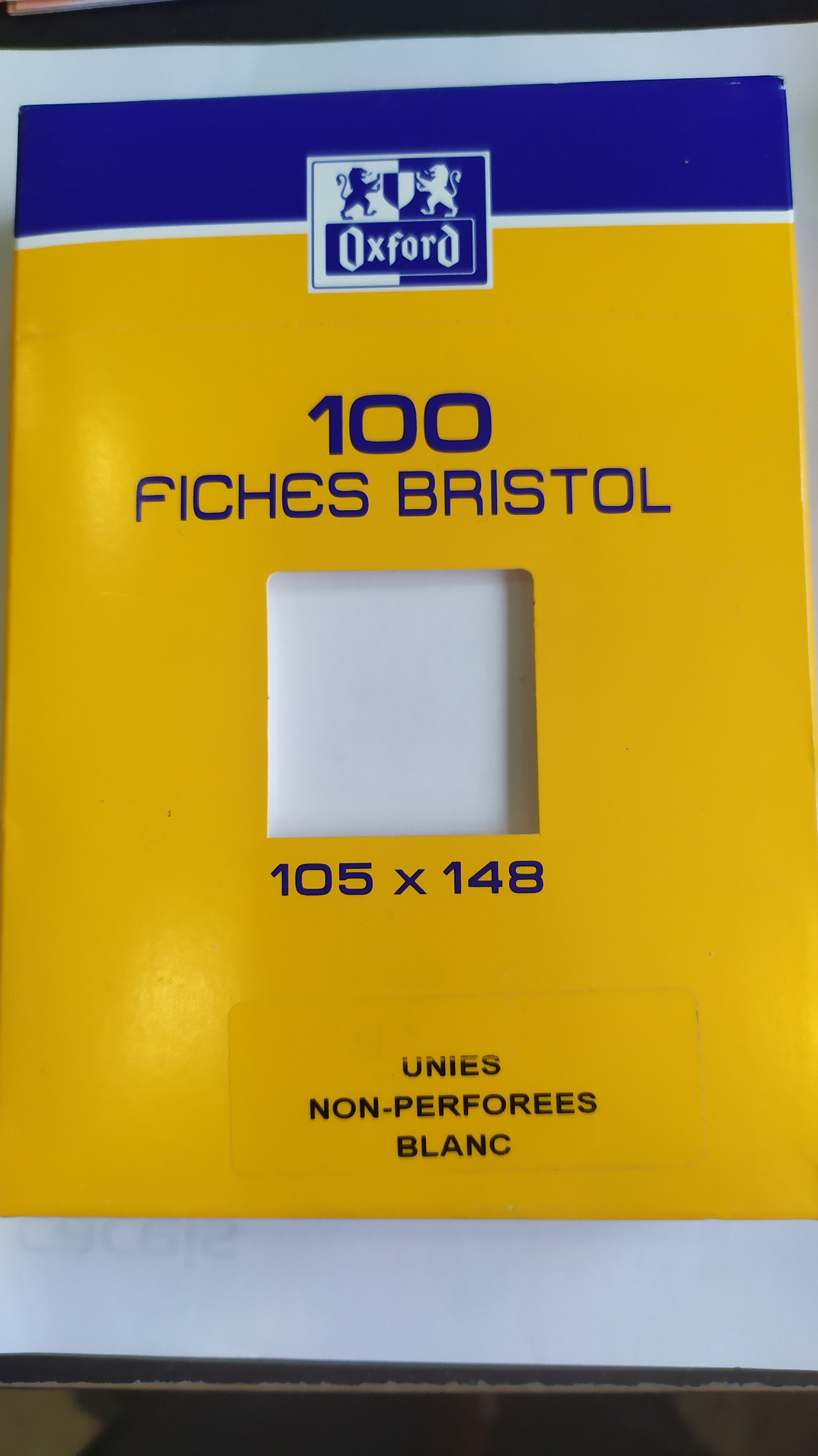 fiches bristol oxford