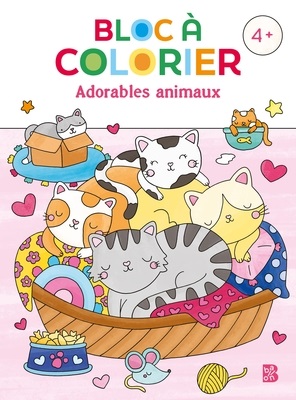 bloc a colorier adorables animaux