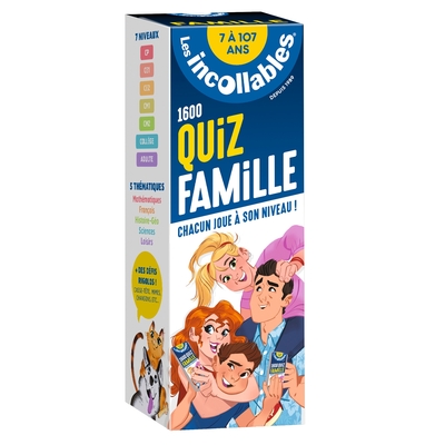 les incollables quiz famille