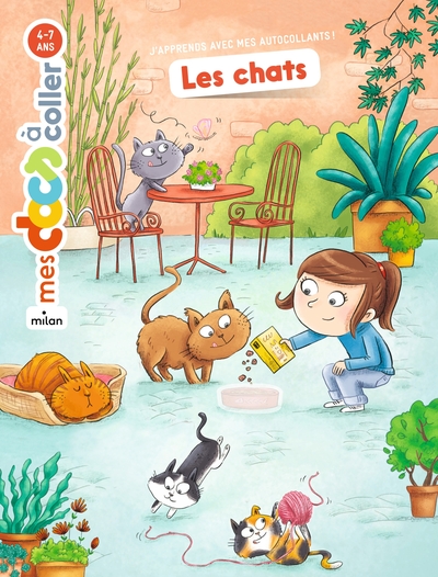 mes docs à coller les chats