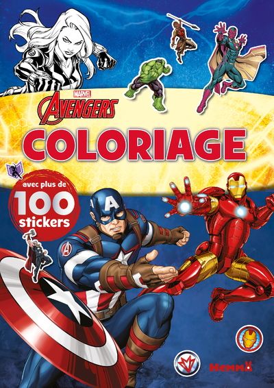 coloriage avengers