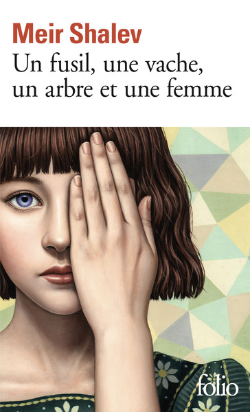 un fusil une vache un arbre et une femme