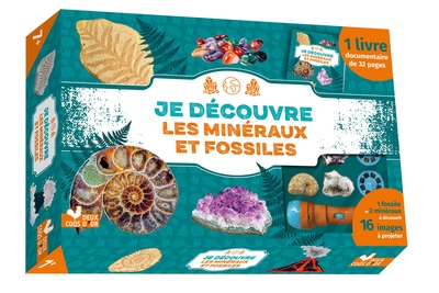 je découvre les minéraux et fossiles