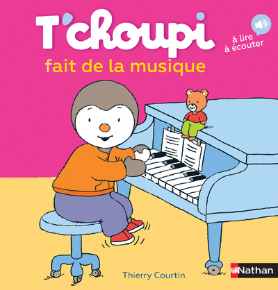 tchoupi fait de la musique