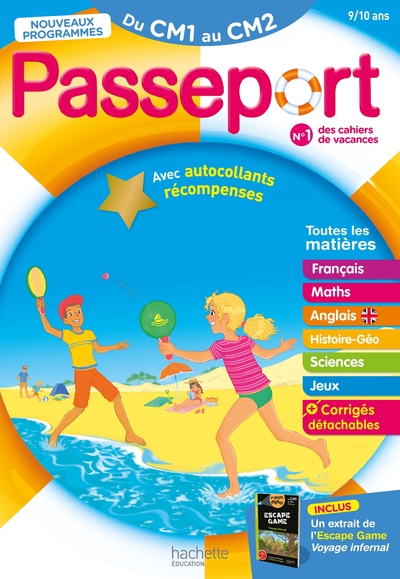 cahier de vacances cm1-cm2
