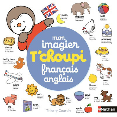 imagier tchoupi français anglais