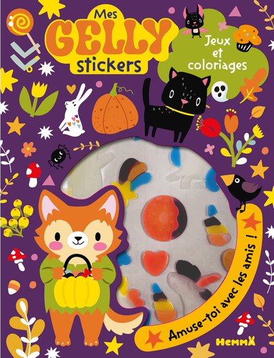 mes gellys stickers halloween