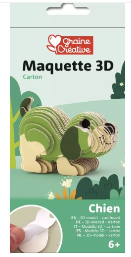maquette chien