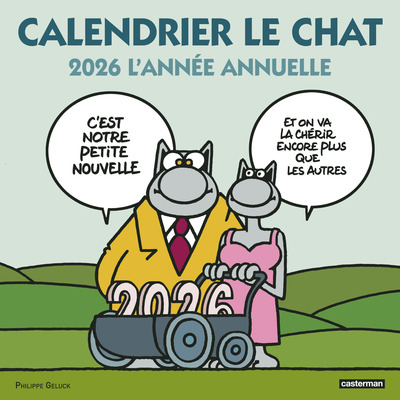 calendrier le chat 2026