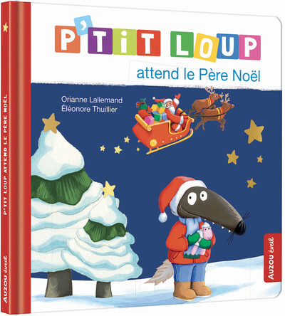 ptit loup attend le père noel