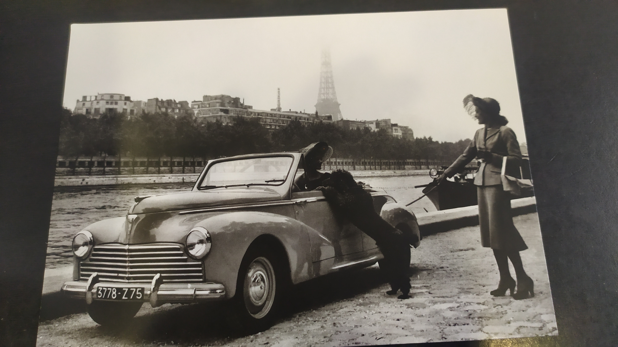 peugeot au bord de la seine