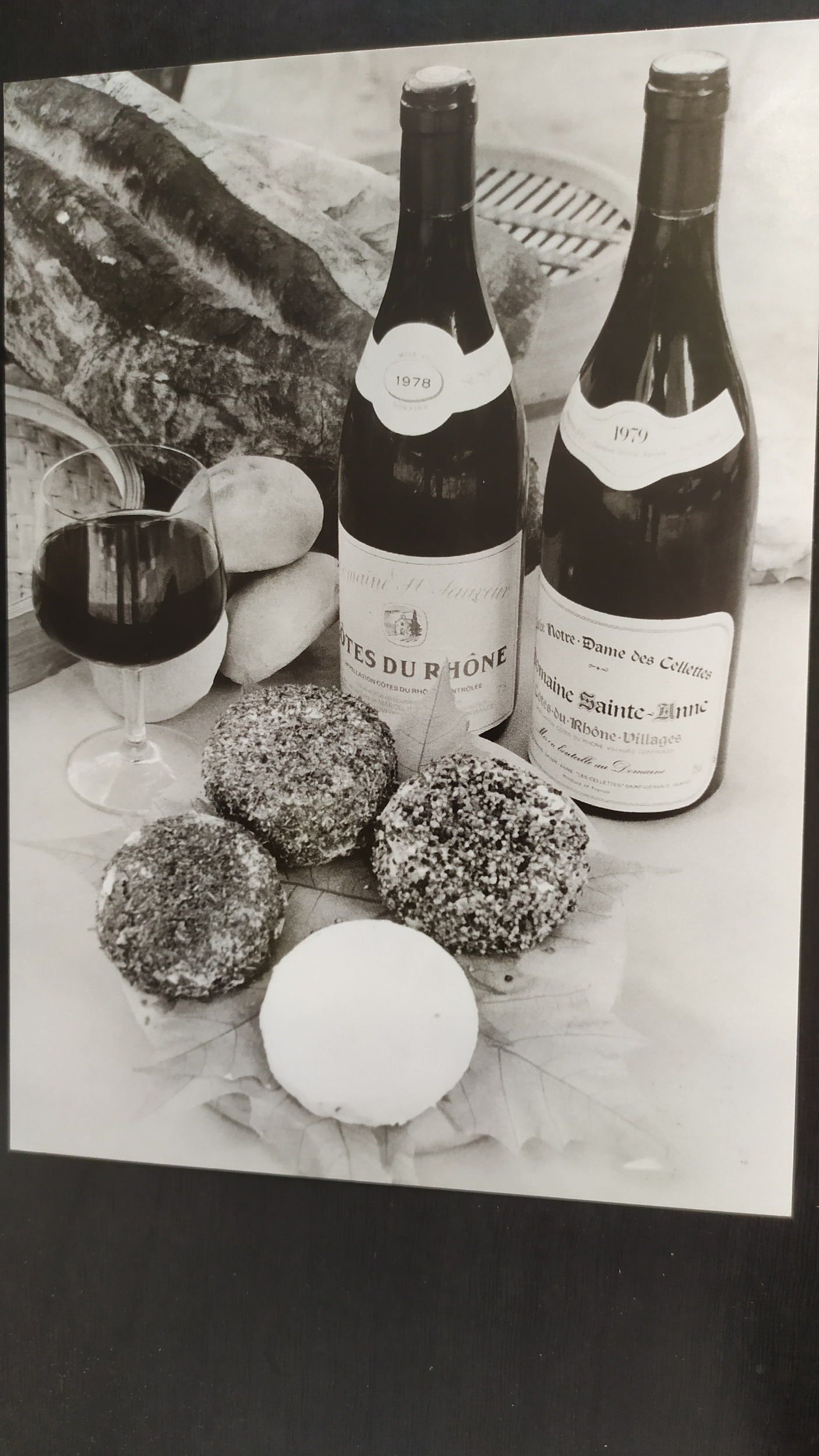 vins et fromage de chèvre
