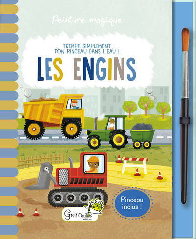 engins - peinture magique