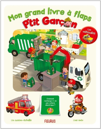 mon grand livre à flaps petit garçon