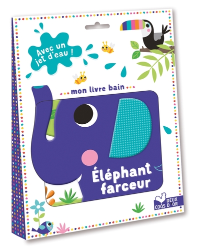 mon livre bain elephant farceur