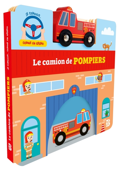 je conduis comme un grand le camion de pompiers
