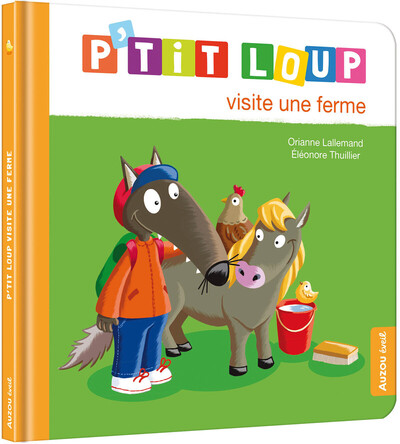 ptit loup visite une ferme