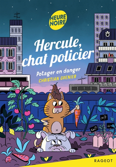 hercule chat policier - potager en danger