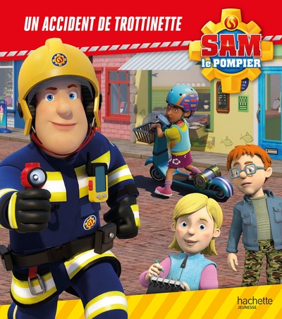 sam le pompier - accident de trottinette