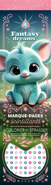 marque pages fantasy dreams rose