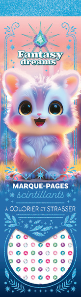 marque pages fantasy dreams bleu