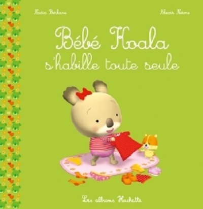 bébé koala shabille toute seule