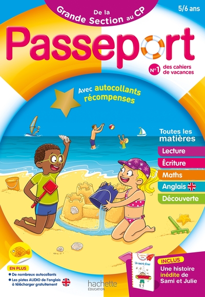 cahier de vacances gs-cp