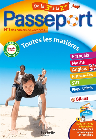 cahier de vacances 3e-2nde