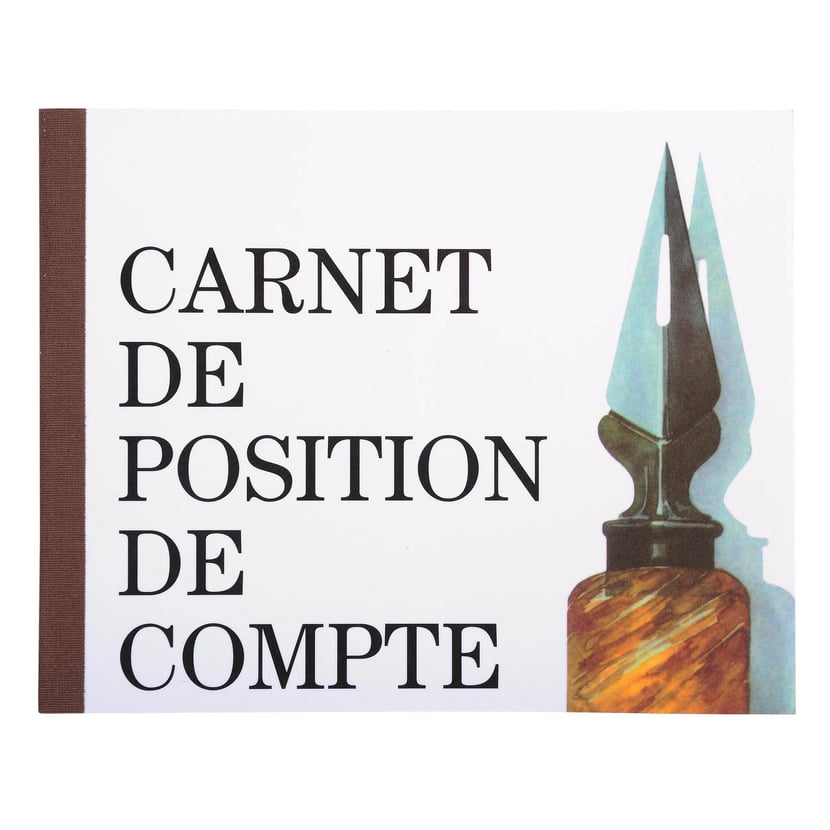 carnet position de compte