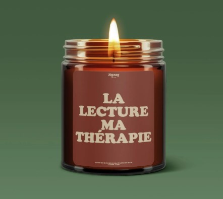 bougie la lecture ma thérapie