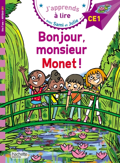 sami et julie ce1 - bonjour monsieur monet