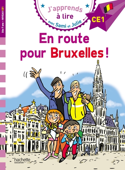 sami et julie ce1 - en route pour bruxelles