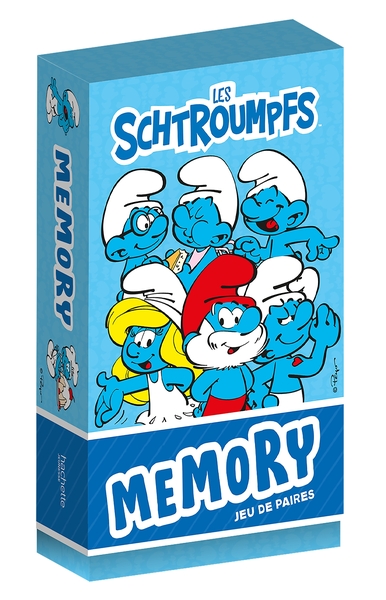 jeu memory les schtroumpfs