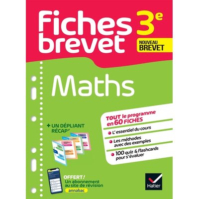 fiches brevet maths