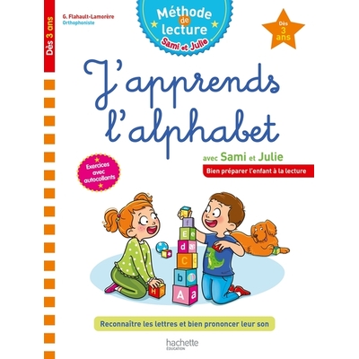 j'apprends l'alphabet avec sami et julie