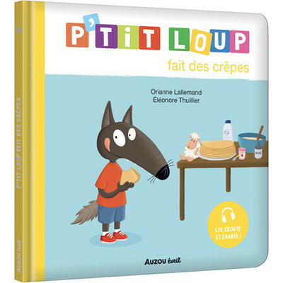 p'tit loup fait des crepes