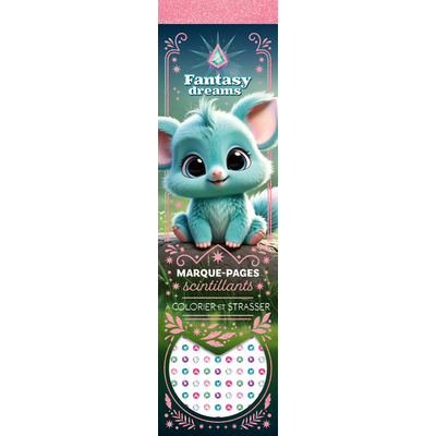 marque pages fantasy dreams rose