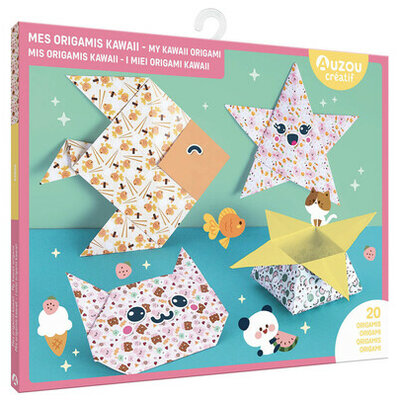 pochette mes 20 origamis kawaii
