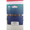 bracelet tissu paris 2024 blanc - noir