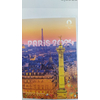 carte postale - la place de la bastille et la tour eiffel