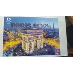 carte postale - arc de triomphe et la tour eiffel