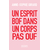 un esprit bof dans un corps pas ouf